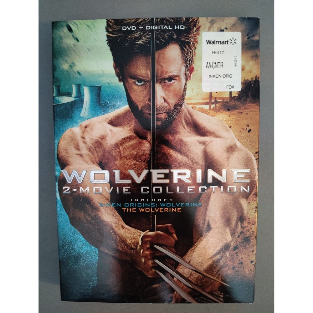 Wolverine Double Feature: X-Men Origins - Wolverine/The Wolverine (DVD, 2014,...